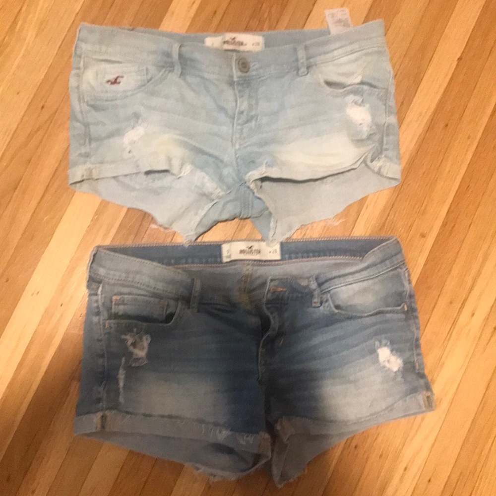 Blue Jean Shorts - Hollister Size 7